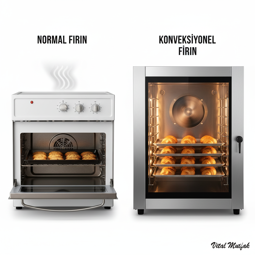 Konveksiyonel Fırın ile Normal Fırın Arasındaki Farklar: Hangisini Seçmelisiniz?